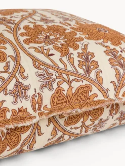 coincasa Cuscino 50x50 cm in cotone con stampa floreale