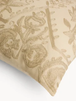 coincasa Cuscino 35x50 cm in cotone con ricamo etnico