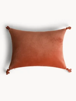 coincasa Cuscino 35x50 cm in velluto con applicazioni