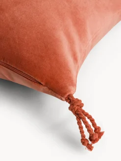 coincasa Cuscino 35x50 cm in velluto con applicazioni