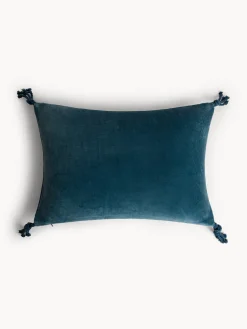 coincasa Cuscino 35x50 cm in velluto con applicazioni