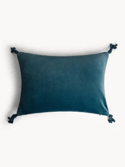 coincasa Cuscino 35x50 cm in velluto con applicazioni