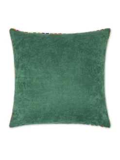 coincasa Cuscino 43x43 cm in velluto jacquard a righe