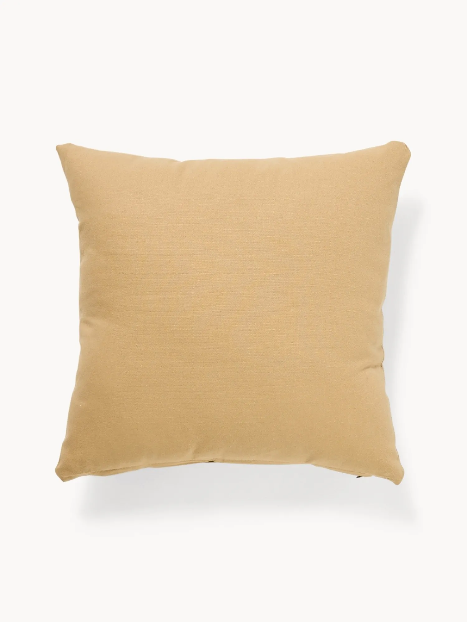 coincasa Cuscino 45x45 in cotone con ricamo a catenella