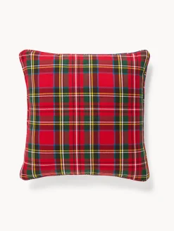 coincasa Cuscino 45x45 in cotone motivo tartan
