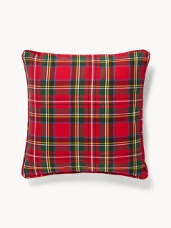 coincasa Cuscino 45x45 in cotone motivo tartan