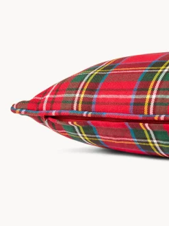 coincasa Cuscino 45x45 in cotone motivo tartan