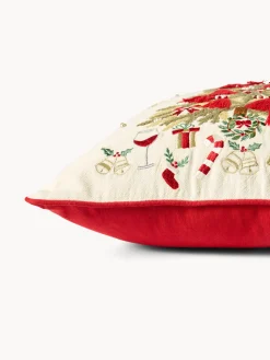 coincasa Cuscino 45x45 ricamo albero di Natale