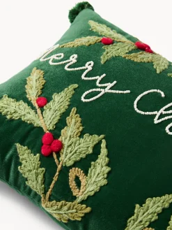 coincasa Cuscino 35x50 ricamo merry christmas