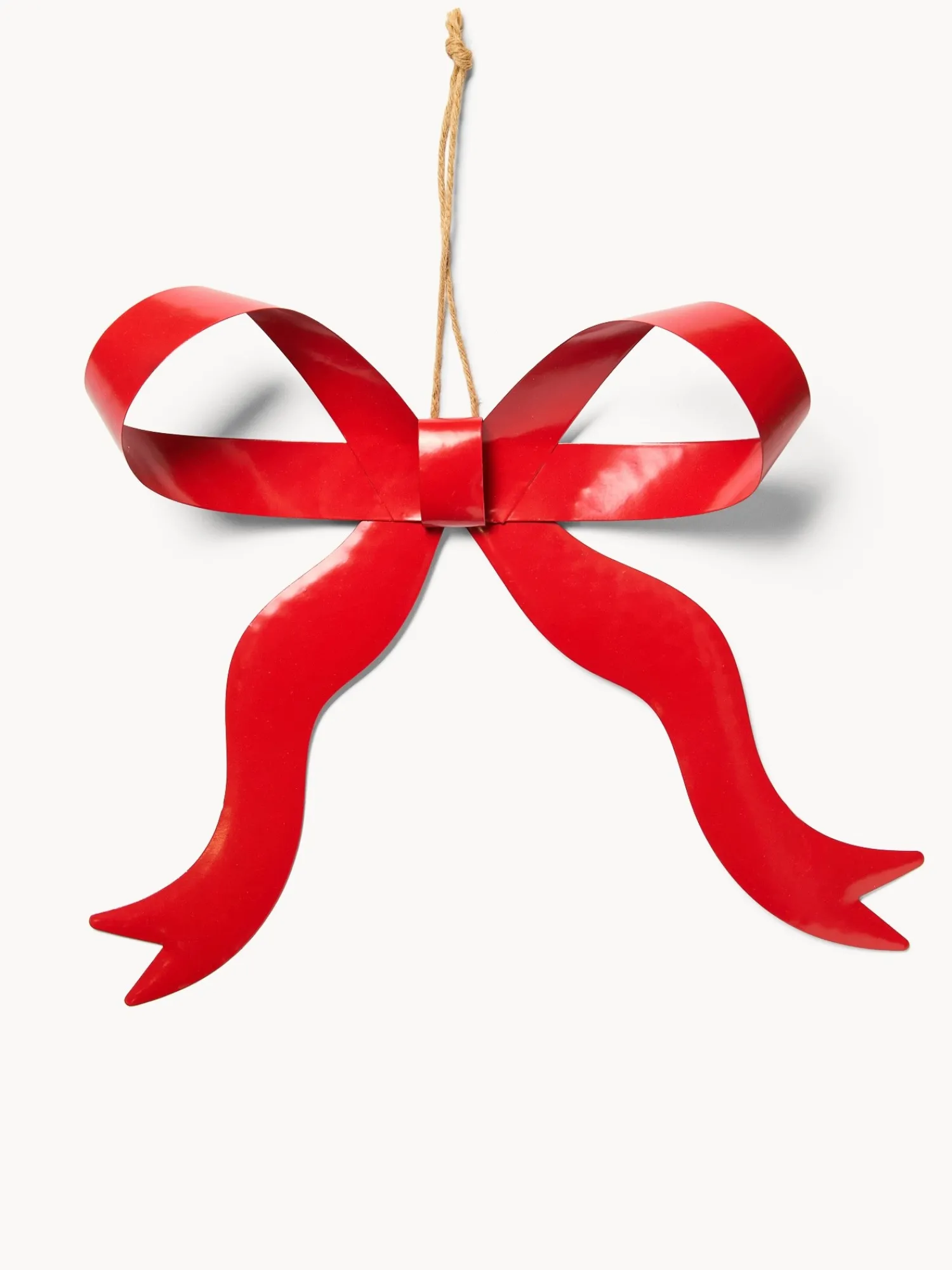 coincasa Decorazione a forma di fiocco in ferro