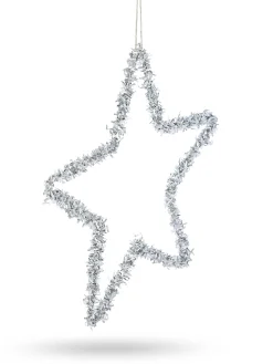 coincasa Decorazione a stella in plastica