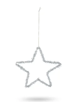 coincasa Decorazione a stella in plastica