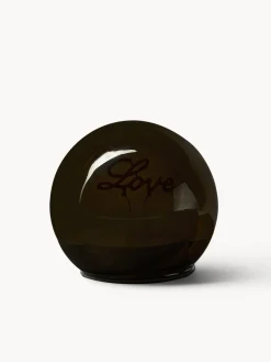 coincasa Decorazione in vetro con scritta love a led