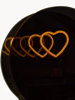 coincasa Decorazione in vetro con cuore a led