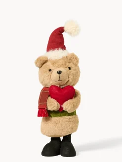 Decorazione natalizia orsetto con cuore M