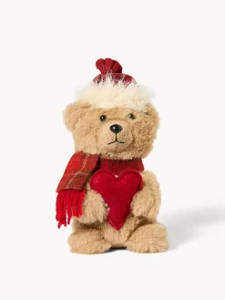 Decorazione natalizia orsetto con cuore XS
