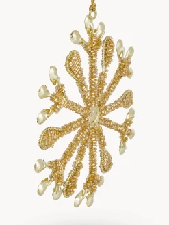 coincasa Decorazione per albero a forma di fiocco di neve in feltro