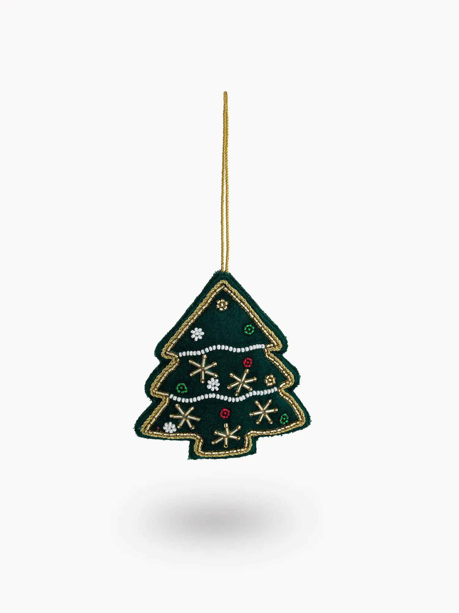 coincasa Decorazione per albero a forma di pino in feltro