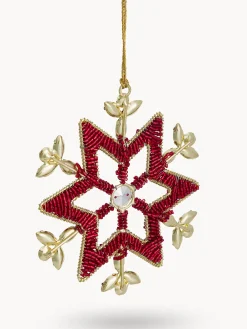 coincasa Decorazione per albero a forma di fiocco di neve in feltro