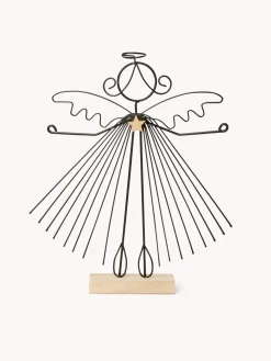 coincasa Decoro a forma di angelo in ferro