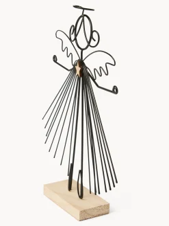 coincasa Decoro a forma di angelo in ferro