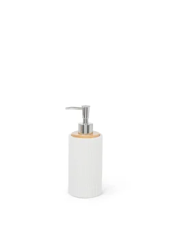 coincasa Dispenser sapone in poliresina rigato