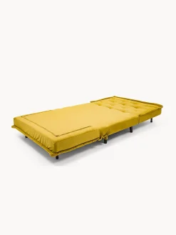 coincasa Divano letto Guest con rivestimento in velluto di poliestere riciclato