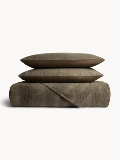 coincasa Federa in puro cotone lavato con lavorazione waffle