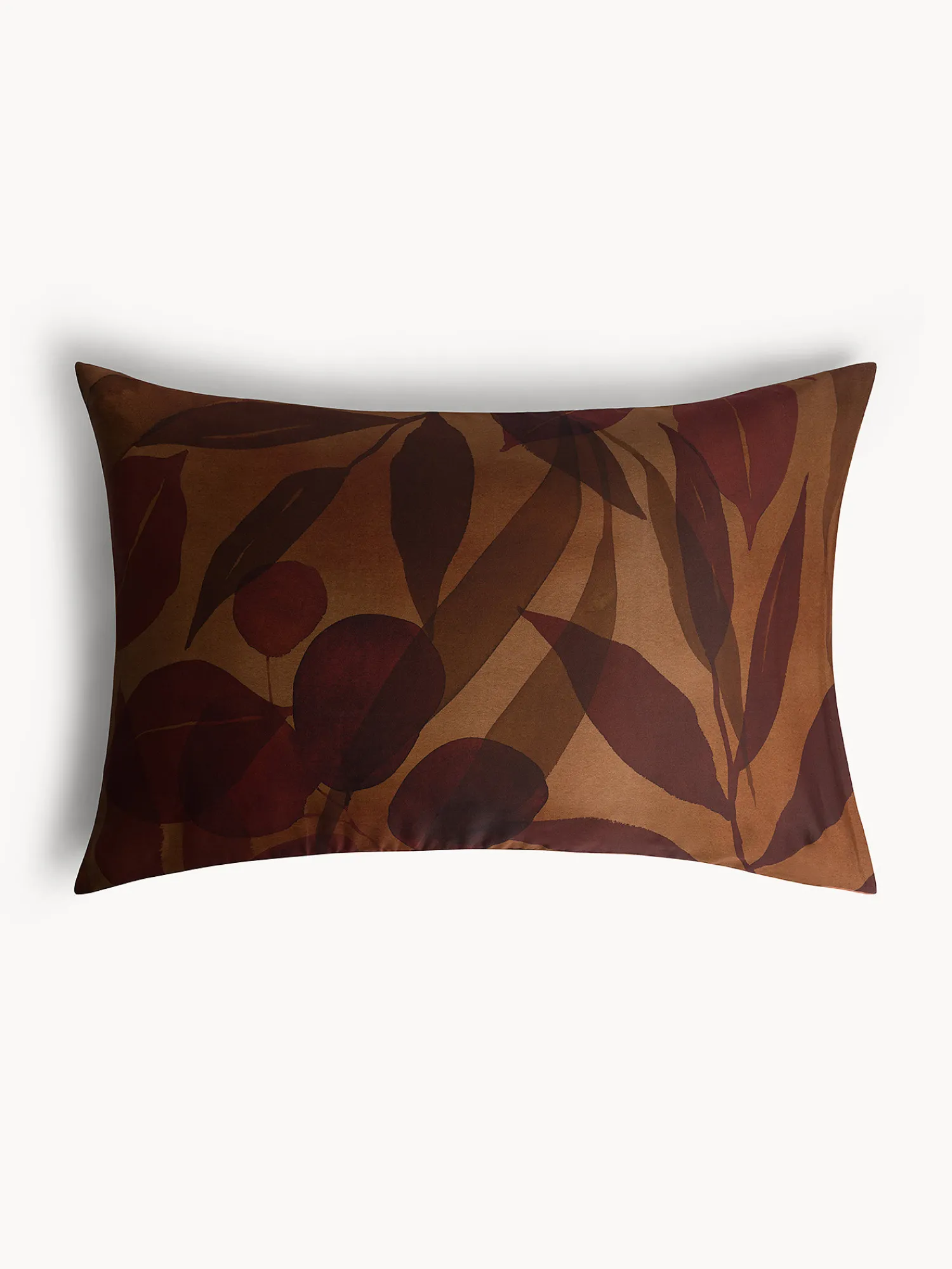 coincasa Federa in raso di cotone stampa foliage