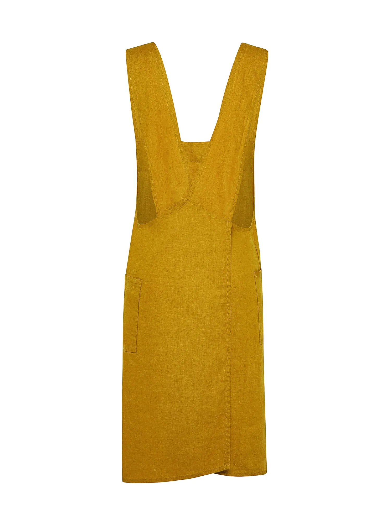 coincasa Grembiula da cucina puro lino lavato tinta unita