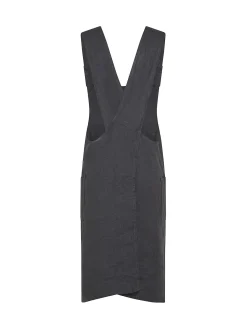 coincasa Grembiule da cucina lino lavato tinta unita