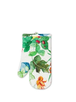 coincasa Guanto da cucina panama di cotone stampa vegetale
