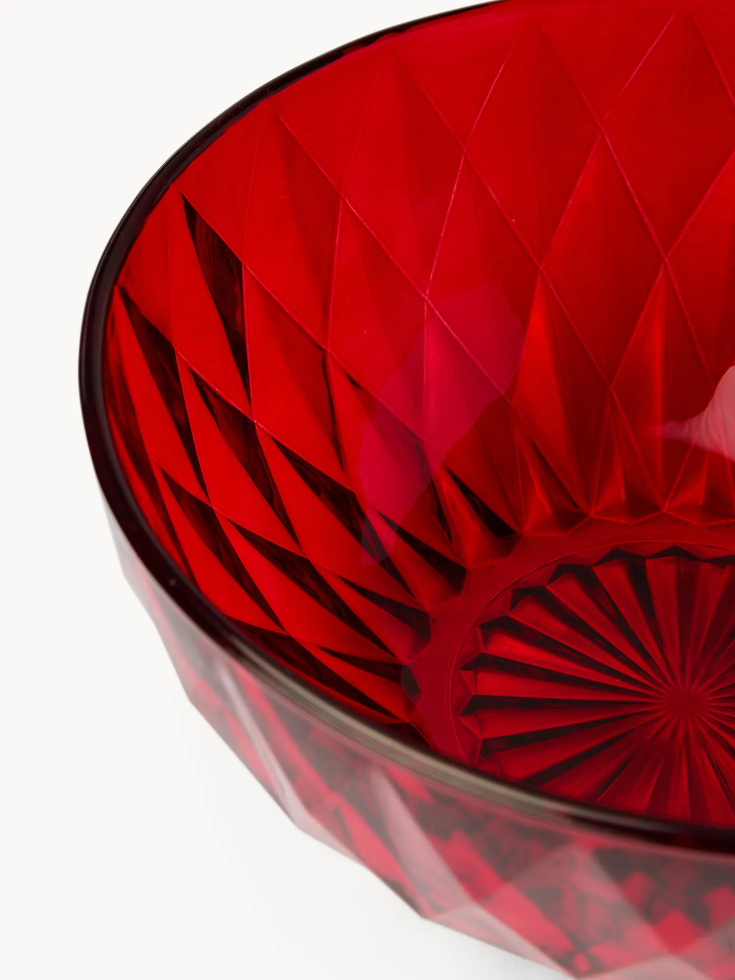 coincasa Insalatiera in vetro spruzzato stampato