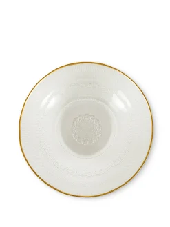 coincasa Insalatiera vetro filo oro