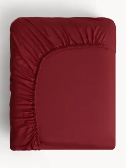 coincasa Lenzuolo con angoli in raso di cotone lavato tinta unita