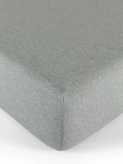 coincasa Lenzuolo con angoli jersey di cotone tinta unita