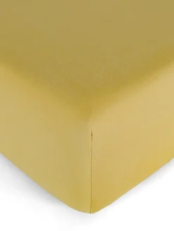 coincasa Lenzuolo con angoli raso di cotone tinta unita Zefiro