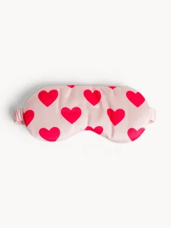 coincasa Mascherina notte in tessuto setoso con stampa