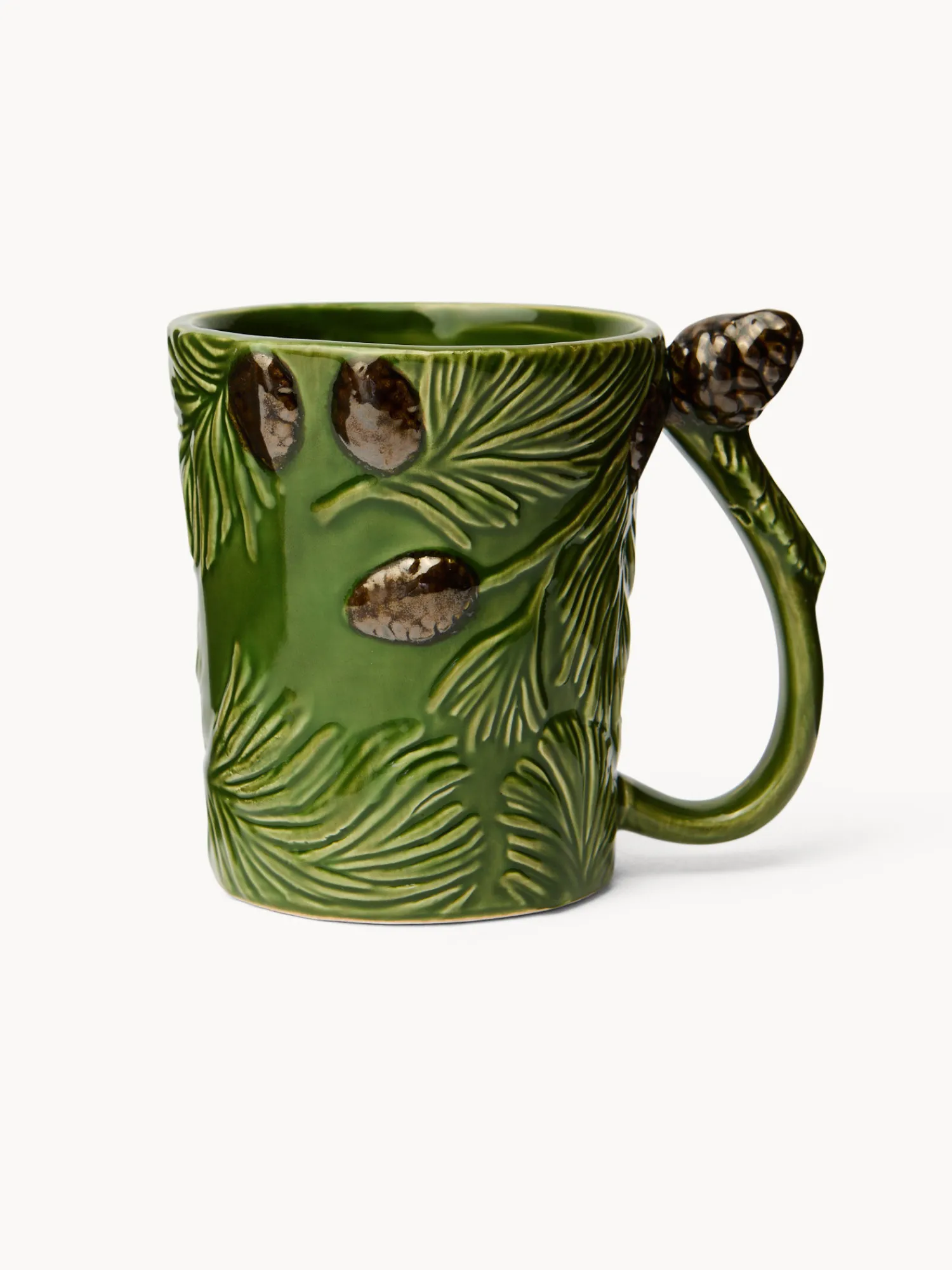 coincasa Mug in ceramica decoro pigne