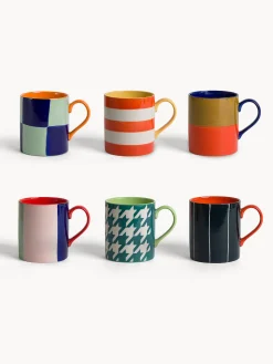 coincasa Mug in ceramica motivi astratti