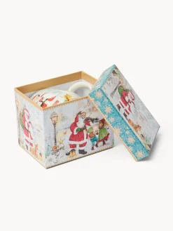 coincasa Mug in new bone china Babbo Natale vintage