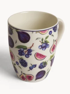 coincasa Mug new bone china motivo fichi