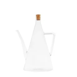 coincasa Oliera in vetro con tappo in sughero