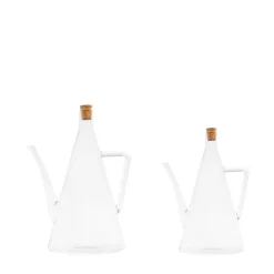 coincasa Oliera in vetro con tappo in sughero