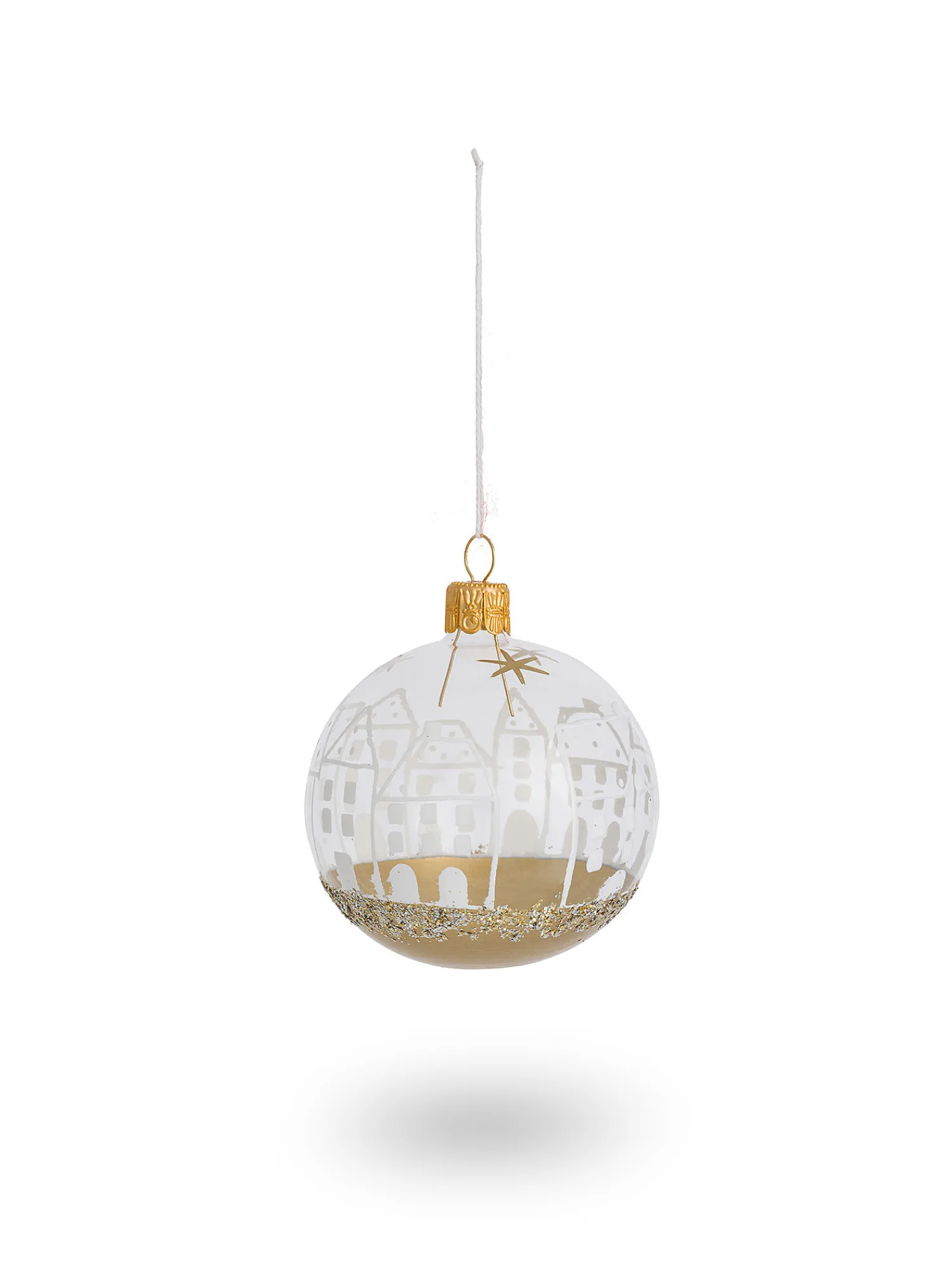 coincasa Pallina in vetro soffiato a bocca da artigiani europei