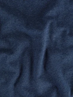 coincasa Parure copripiumino jersey di cotone tinta unita