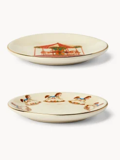 coincasa Piattini pane in stoneware decorato