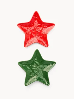 coincasa Piattino in porcellana a stella