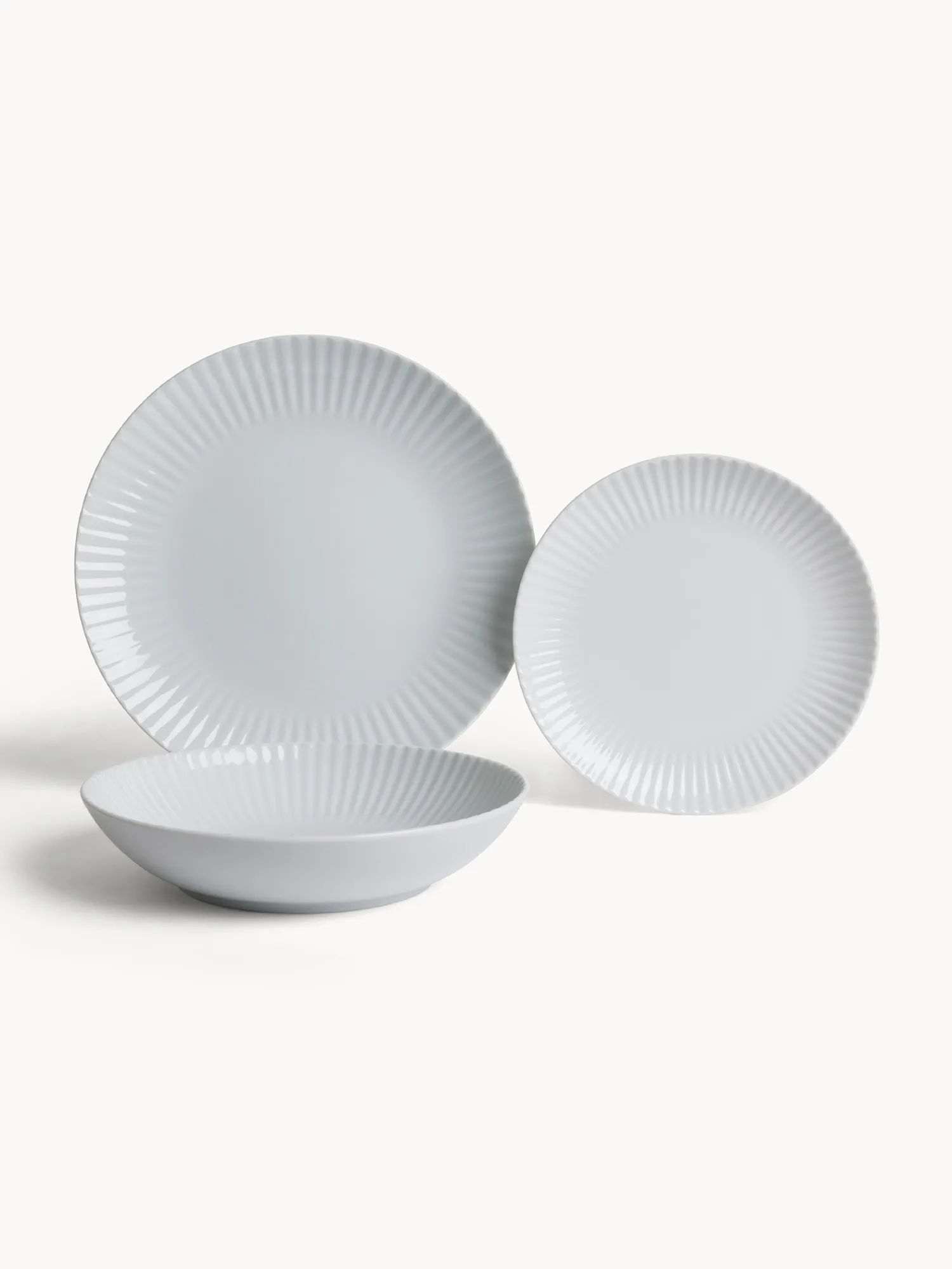 coincasa Piatto fondo in porcellana Country chic