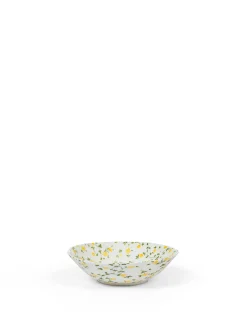 coincasa Piatto fondo porcellana motivo fiorellino